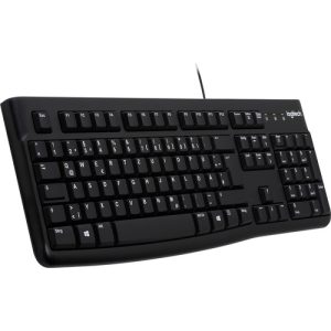 Logitech Keyboard K120 Business USB Keyboard German, QWERTZ Black